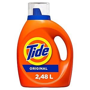 84-oz Tide Liquid Laundry Detergent $8.65