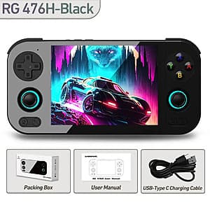 4.7" ANBERNIC RG476H Android 1280x960 120Hz IPS Retro Gaming Handheld (3 Colors) $126.95 + Free Shipping