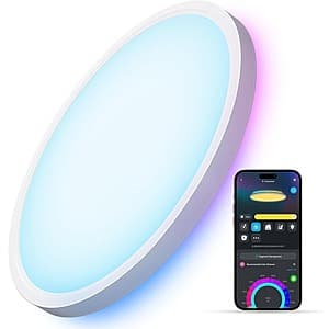 Govee 12" RGBWW + RGBIC Smart Ceiling Light $41.80 + Free Shipping