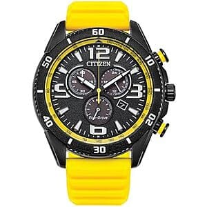 44.8mm Citizen Men's Eco-Drive Brycen Chronograph Watch w/ Stainless Steel Case $212.50 + Free Shipping