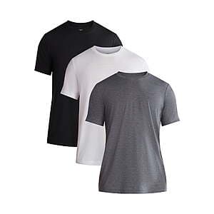 3-Pk George Men's Classic Fit Crewneck Tee (Various Colors) from $6.50