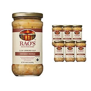 6-Pk 16-Oz Rao's Homemade Chicken Noodle Soup $17.85 w/ S&S