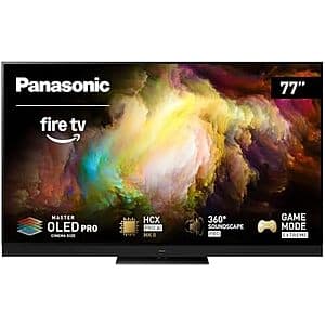 77" Panasonic Z8 Series OLED 4K UHD 144Hz Smart Fire TV (2025) $1400 + Free Shipping