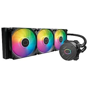 Cooler Master MasterLiquid 360L Core ARGB AIO Liquid CPU Cooler (Black) $59 + Free Shipping