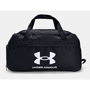 21L Under Armour UA Essential Duffle Bag (Small, Black / White) $12.40 + Free Shipping