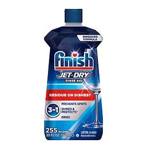 23-Oz Finish Jet-Dry 3-in-1 Dishwasher Rinse Aid $2.75 w/ Subscribe & Save