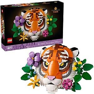 744-Pc LEGO Art: The Fauna Collection Tiger Building Set $51.95 + Free S&H