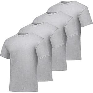 4-Pack Hanes Men's Essentials T-Shirts (Various Colors) from $11.60