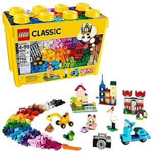 790-Piece LEGO Classic Large Creative Brick Box $25.60