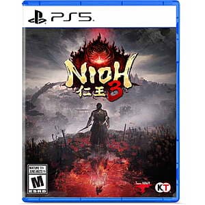 Select Locations: Nioh 3 (PS5) $25 or Less