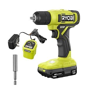 Select Stores: Ryobi One+ 18V Cordless 3/8" Drill Kit w/ 1.5Ah Battery & Charger $34.90 + Free Store Pickup