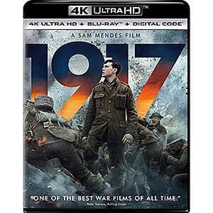 1917 (4K UHD + Blu-Ray + Digital) $10.90