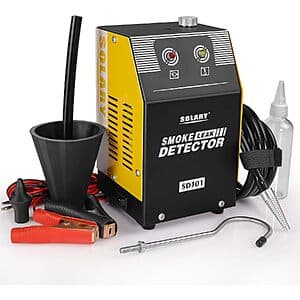 Prime Members: Solary Automotive Smoke Machine Leak Detector $44.25 + Free S&H