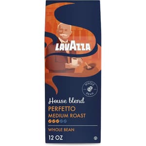 12-oz Lavazza House Blend Perfetto Whole Bean Coffee (Medium Roast) $5.60 w/ Subscribe & Save