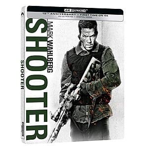 Shooter: Limited Edition Steelbook (2007) (4K UHD + Digital) $16.50
