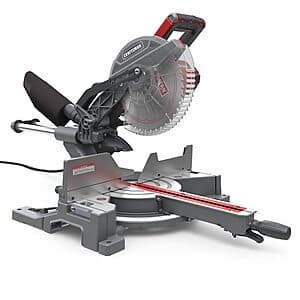 10" CRAFTSMAN 15-Amp Single Bevel Sliding Corded Miter Saw $149 + Free S&H