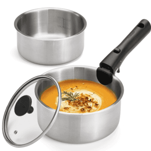 Carote Stainless Steel Saucepan Sets: 7-Pc $15, 4-Pc $8