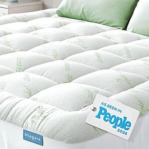 Niagara Sleep Solution Ultra Soft & Cooling Mattress Topper (Queen) $37.90 + Free S&H