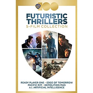 Warner Bros 100: 5-Film Futuristic Thrillers Collection (Digital HD Films) $10