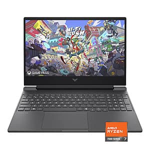 HP Victus Laptop: 15.6" 1080p 144Hz, Ryzen 7 7445HS, RTX 4050, 16GB RAM $550 + Free Shipping