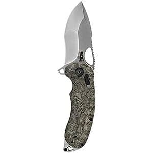 SOG Kiku Quick-Opening Sharp Ambidextrous Pocket Folding Knive (Satin) $92.50 + Free S&H