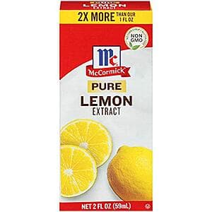 2oz McCormick Pure Lemon Extract $2 w/ Subscribe & Save