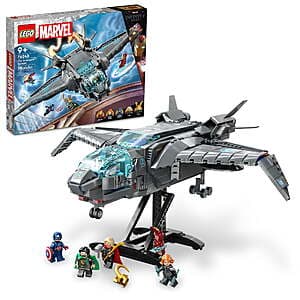 795-Piece LEGO Marvel The Avengers Quinjet Building Set (76248) $50 + Free Shipping