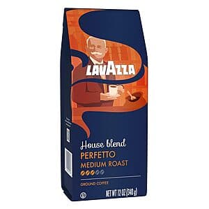 12-Oz Lavazza House Blend Medium Roast Ground Coffee Blend (Perfetto) $4.45 w/ Subscribe & Save