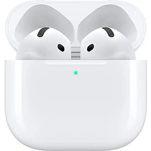 Apple AirPods 4 Wireless Earbuds (White) $80 + Free Shipping