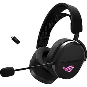 ASUS A501 ROG Pelta Wireless RGB Over-Ear Gaming Headset (Black) $79 + Free S&H