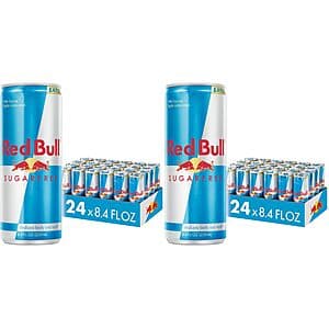 48-Pk 8.4-Oz Red Bull Sugar Free Energy Drink (Original) $37.05 w/ S&S + Free S&H