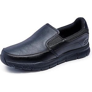 Skechers Men's Nampa-Groton Work Shoes (Black, Various Sizes) $23.10