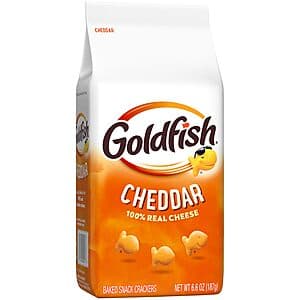 6.6-Oz Goldfish Baked Snack Crackers (Cheddar) $1.80 w/ S&S