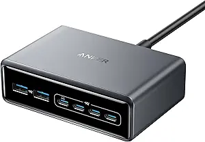 Anker Prime Charger 200W 6-Port GaN Charging Station $59.50 or less + Free Shipping