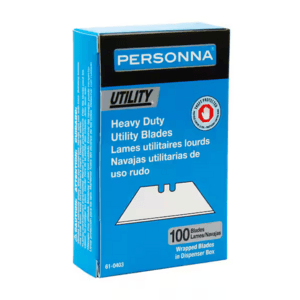 Select Home Depot Stores: 100-Pk Personna Utility Blades $4.90 (In-Store Only)