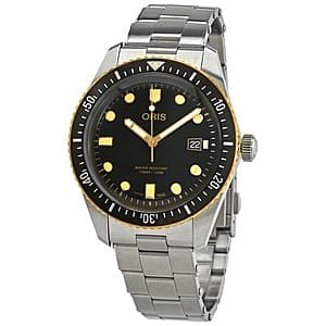 42mm Oris Divers Sixty-Five Automatic Men's Watch w/ Stainless Steel Bracelet $1050 + Free Shipping