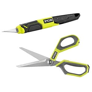 RYOBI #11 Quick Change Hobby Knife w/ Offset Scissors $15 + Free S&H
