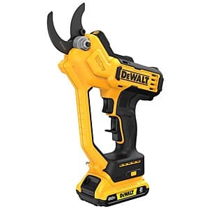 Select Stores: DEWALT 20V MAX Cordless Pruner Kit w/) 2 Ah Battery & Charger $97 (In-Store Only)