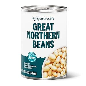 Prime Members: 15.5-Oz Amazon Fresh Canned Great Northern Beans 4 for $2.85
