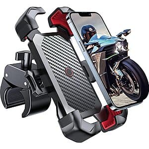 Prime Members: Joyroom Motorcycle & Bike Phone Mount w/ Anti Shake $8