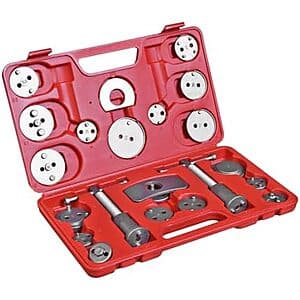 22-Pc BIG RED Torin Disc Brake Piston Caliper Press Tool Kit $12.75
