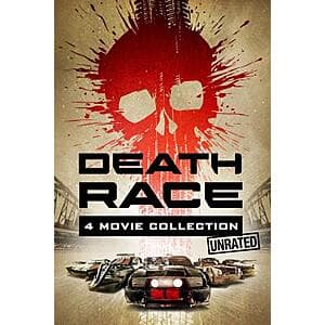 Death Race 4-Movie Collection (Digital HD Films) $5