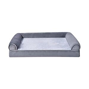 44" x 35" Amazon Basics Living Room Couch Style Dog Bed w/ Premium Foam (Grey) $15 + Free Shipping w/ Prime