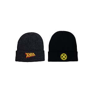 2-Pk Marvel X-Men Logo Adult Beanie Hats $2.25