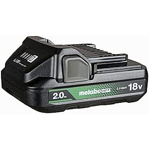 Metabo HPT 18V 2.0Ah Lithium Ion Battery $29