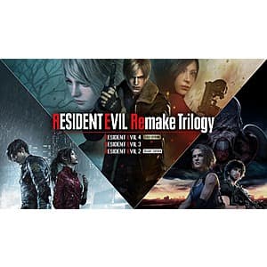 Resident Evil Remake Trilogy (PC/Steam Digital Download) $29.05