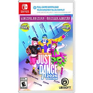 Just Dance 2026 Edition Limited Edition (Nintendo Switch Code in Box) $12 + Free Pick Up