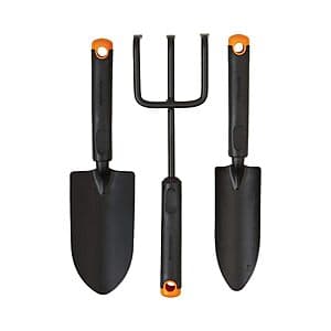 3-Pc Fiskars Garden Tool Set (Trowel, Transplanter, Cultivator) $10.50