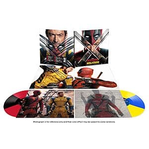 Deadpool & Wolverine Original Motion Picture Soundtrack (2-LP Multicolor Vinyl) $14