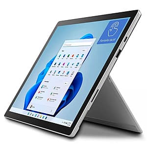 Refurb: Microsoft Surface Pro 7+ Tablet: 12.3" IPS Touch, i5-1135G7, 8GB RAM, 128GB SSD $229 + Free S&H